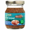 Jar of Brine Shrimp Artemia fish food by Green Water Farm with front label visible